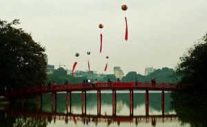 Hoan Kiem Lake Hanoi 300x185 Explore Vietnam   Hanoi City Tour   Hoa Lu and Tamcoc